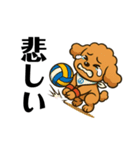 トイプードル8会話（個別スタンプ：8）