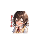 青春スマイル制服ガールズ（個別スタンプ：31）