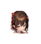 青春スマイル制服ガールズ（個別スタンプ：33）