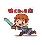 ゲーム好き必見！レベルアップ！スタンプ（個別スタンプ：3）
