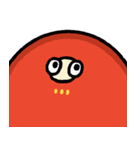 だるまくん（ゆるゆる）（個別スタンプ：5）