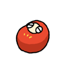だるまくん（ゆるゆる）（個別スタンプ：6）
