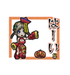 アンデッド動く⚰️キョンシー女子（個別スタンプ：2）
