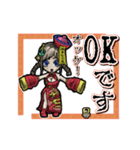 アンデッド動く⚰️キョンシー女子（個別スタンプ：3）