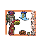 アンデッド動く⚰️キョンシー女子（個別スタンプ：11）