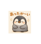 毎日使える♪リアルかわいいペンギン3（個別スタンプ：5）
