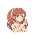 月子とうさぎの日常（個別スタンプ：3）