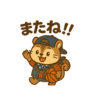 バスケとリッスくん（個別スタンプ：4）
