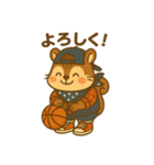 バスケとリッスくん（個別スタンプ：5）