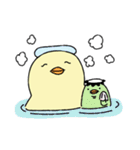 ふくよかな鳥3（個別スタンプ：16）