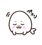白くて可愛い動物たち（個別スタンプ：24）
