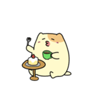 食う寝るくまぬこ その①（個別スタンプ：28）