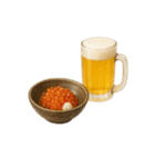 ビールとおつまみ（文字無しver）（個別スタンプ：14）