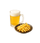 ビールとおつまみ（文字無しver）（個別スタンプ：29）