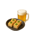 ビールとおつまみ（文字無しver）（個別スタンプ：33）