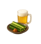 ビールとおつまみ（文字無しver）（個別スタンプ：39）