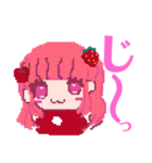 ファンシー♡ドット絵スタンプ（個別スタンプ：17）