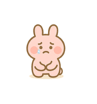 ぽふうさのほっこり日和（個別スタンプ：1）