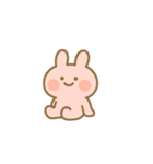ぽふうさのほっこり日和（個別スタンプ：4）