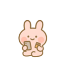 ぽふうさのほっこり日和（個別スタンプ：26）