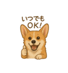 コーギー・コーギー（個別スタンプ：40）