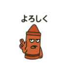 ひねクレヨンズ（個別スタンプ：10）