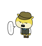 記者こねずみ パート2（個別スタンプ：2）