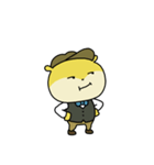 記者こねずみ パート2（個別スタンプ：37）