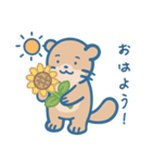 イルカとラッコ 日常篇（個別スタンプ：15）