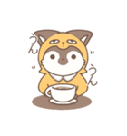 チベたぬ（個別スタンプ：8）