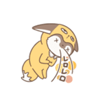 チベたぬ（個別スタンプ：15）