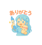 文具と一緒（個別スタンプ：5）