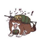 JKオコジョ(陸上自衛隊)（個別スタンプ：3）