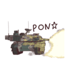 JKオコジョ(陸上自衛隊)（個別スタンプ：35）