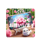 [大きな文字のスタンプ]☆薔薇（個別スタンプ：13）