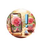 [大きな文字のスタンプ]☆薔薇（個別スタンプ：16）