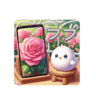 [大きな文字のスタンプ]☆薔薇（個別スタンプ：23）
