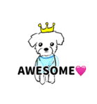 集まれAWESOMEなわんこ達①（個別スタンプ：16）