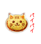 エッグ(卵)料理の猫、あれこれ一言（個別スタンプ：7）