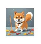 柴犬の日常5（個別スタンプ：4）