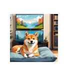 柴犬の日常5（個別スタンプ：8）