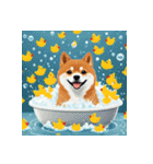柴犬の日常5（個別スタンプ：16）