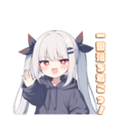 限界オタクちゃんの日常。（個別スタンプ：6）