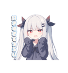 限界オタクちゃんの日常。（個別スタンプ：11）