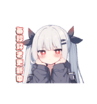 限界オタクちゃんの日常。（個別スタンプ：13）