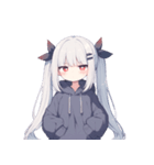 限界オタクちゃんの日常。（個別スタンプ：18）