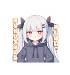 限界オタクちゃんの日常。（個別スタンプ：22）
