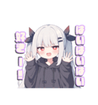 限界オタクちゃんの日常。（個別スタンプ：24）