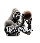 ゴリラ×バスケットボール 第15弾 連絡用（個別スタンプ：40）