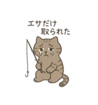 釣りネコ - fishing cat -（個別スタンプ：13）